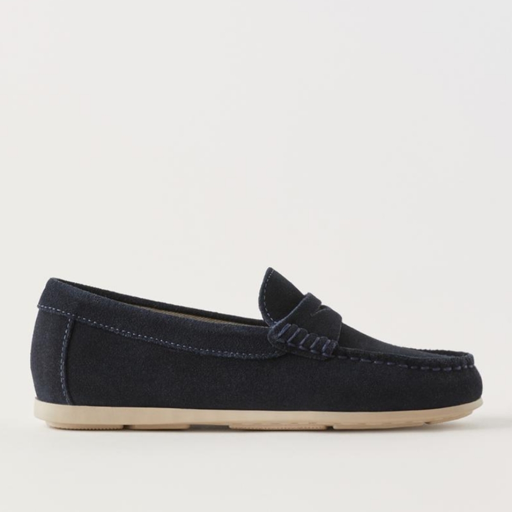 Zara SZ34 Boys leather loafers